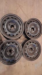 4 stalen velgen 4x108 ET24 in goede staat, Auto-onderdelen, Ophalen, 14 inch, Zomerbanden, Velg(en)