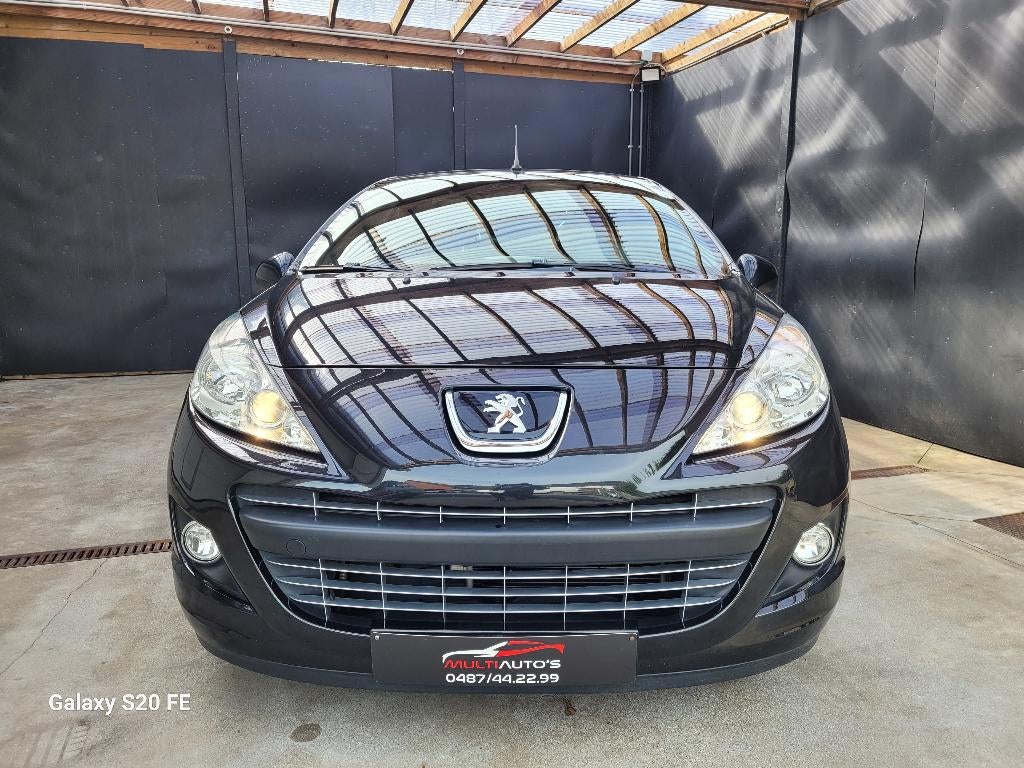 PEUGEOT 207, Stof, 4 cilinders, Cabriolet, Zwart