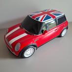 BMW Mini COOPER Red & Union Jack Top 1/10 Scale Electric Toy, Enlèvement ou Envoi, Utilisé, 1:9 à 1:12, Voiture