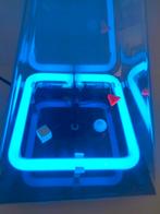 Vintage Postmodern design neon lamp klok Dapy Paris, Enlèvement