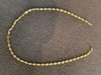 Prachtige halsketting goldplated.  NIEUW, Ophalen of Verzenden, Goud, Goud