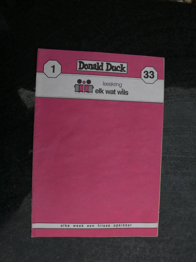 DONALD DUCK, Boeken, Stripverhalen, Ophalen
