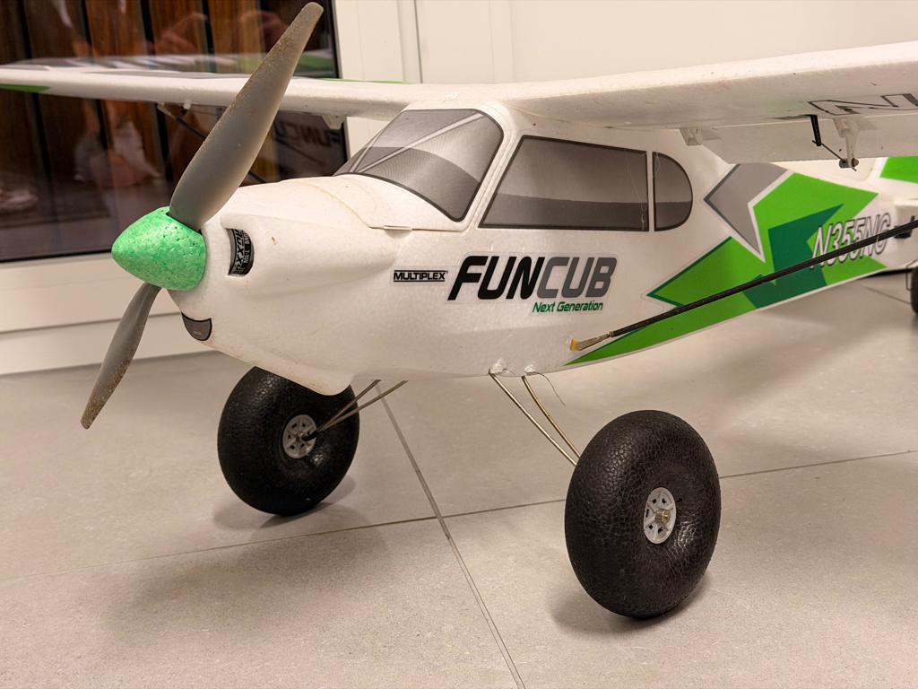 Multiplex - Funcub NG 1410 mm vert RR, Enlèvement, Comme neuf, Électro, RTF (Ready to Fly)