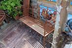 banc de jardin en fer forgé plein avec accoudoirs ., Enlèvement, Neuf