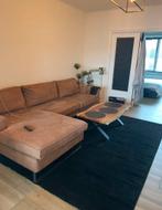 3 zit hoeksalon Congac bruin, Huis en Inrichting, Ophalen, Gebruikt