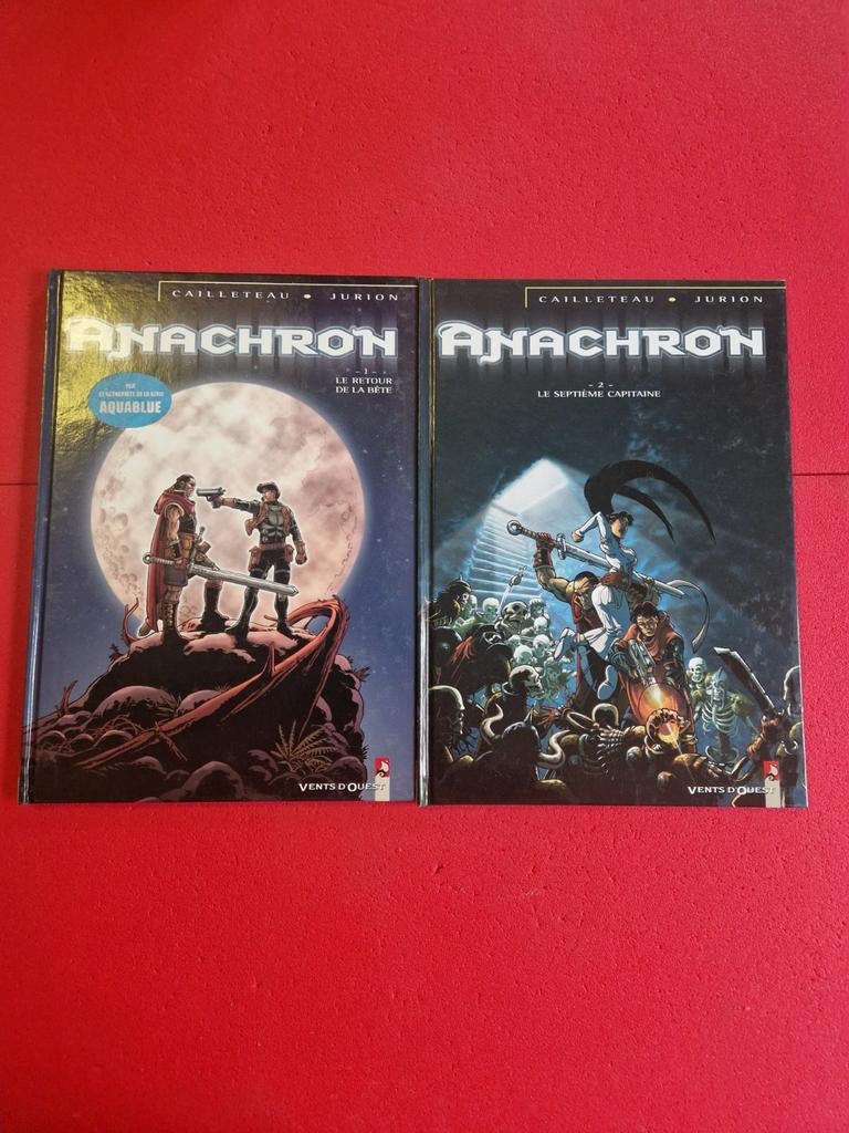 Lot de 2 bd anachron 1 et 2, Enlèvement ou Envoi