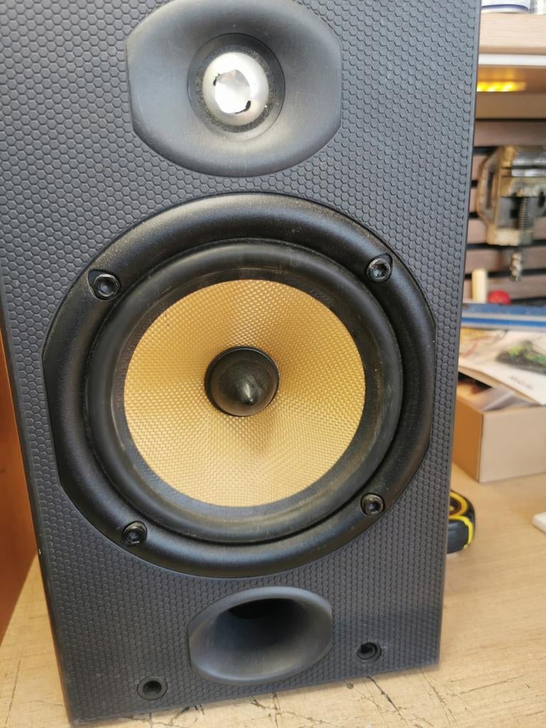 B&W 601 S2, voir photos., TV, Hi-fi & Vidéo, Enceintes, Enlèvement