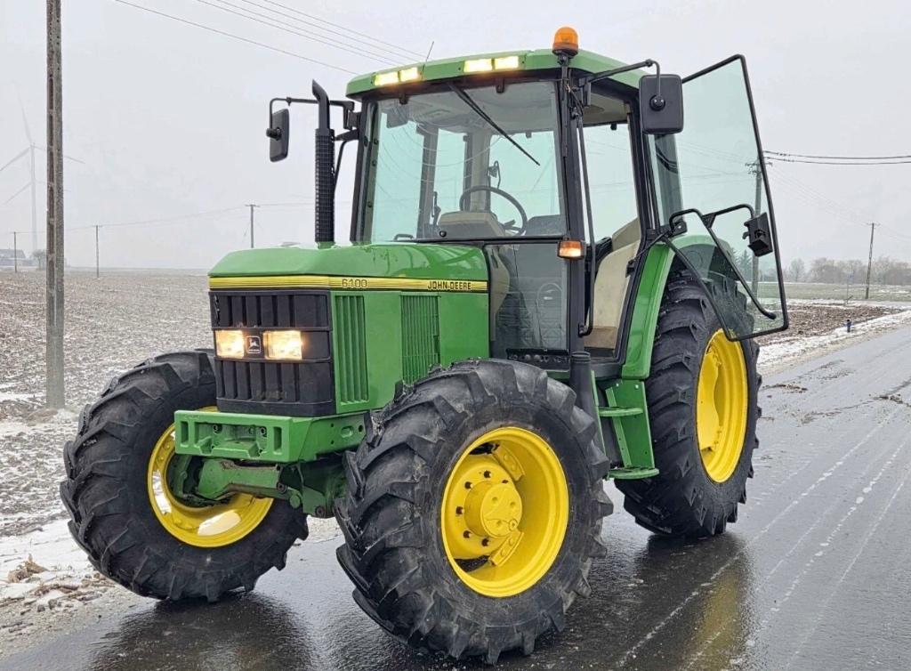 John Deere 6100 - Bouwjaar 1995 - 9234 Werkuren, John Deere, Gebruikt, Ophalen of Verzenden, Tot 80 Pk