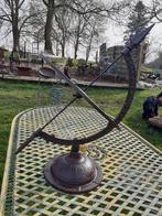 GRAND CADRAN SOLAIRE EN FONTE PATINEE, Jardin & Terrasse, Enlèvement, Neuf