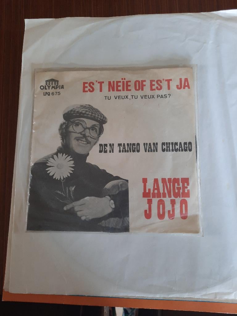 Lange JOJO-Es't neïe of es't ja - De n tango van Chicago., Gebruikt, 7 inch, Single, 1970 - 1979