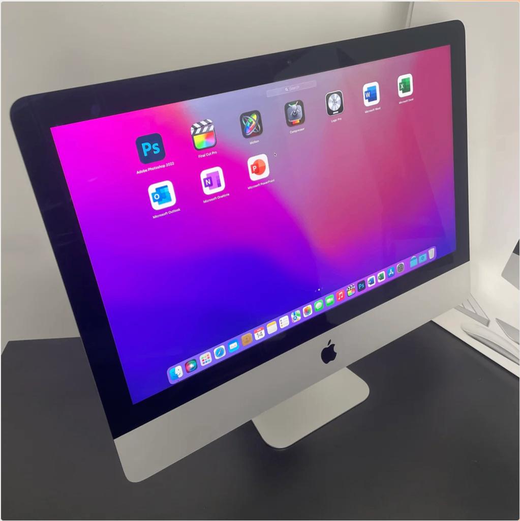 iMac 27" 5k Retina met extra programma's, Computers en Software, Apple Desktops, Ophalen, Zo goed als nieuw, IMac, 4 Ghz of meer