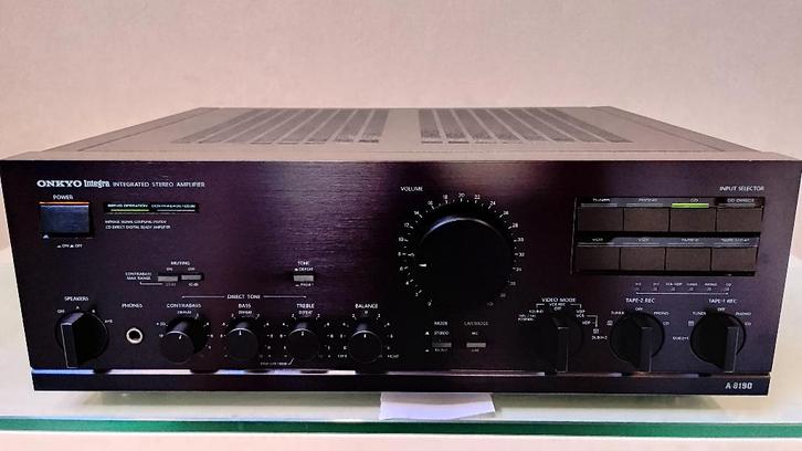 Onkyo « INTEGRA » A 8190 ; AMPLIFICATEUR SUPÉRIEUR, TV, Hi-fi & Vidéo, Amplificateurs & Ampli-syntoniseurs, Stéréo, Onkyo, Enlèvement ou Envoi