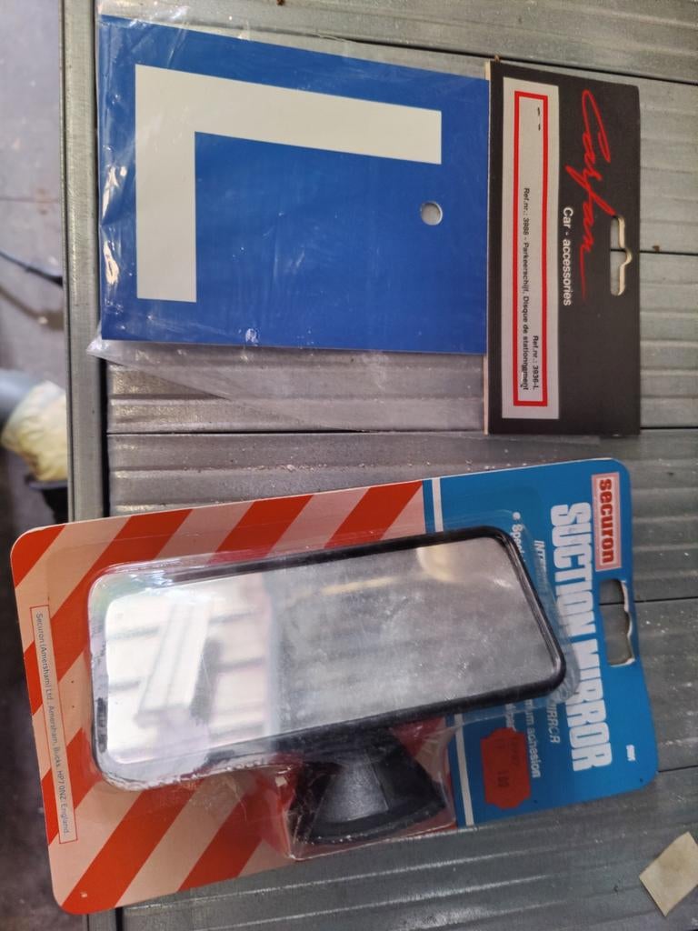 L en bijrijdersspiegel, Ophalen of Verzenden, Nieuw