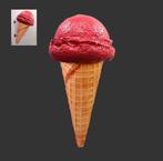 Crème glacée suspendue 89 cm - glace à la fraise sur cornet, Enlèvement, Neuf