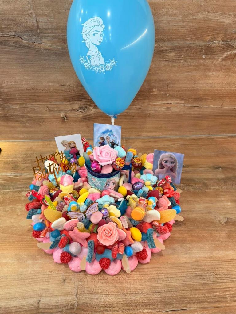 Montage gateau en Bonbon, Ophalen