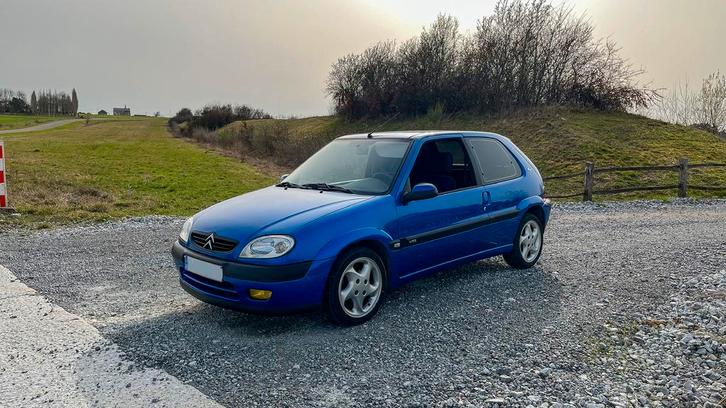 Citroen saxo vts 16v, Autos, Citroën, Particulier, Saxo, Essence, Euro 3, 3 portes, Boîte manuelle, Bleu, Gris, Tissu, Traction avant