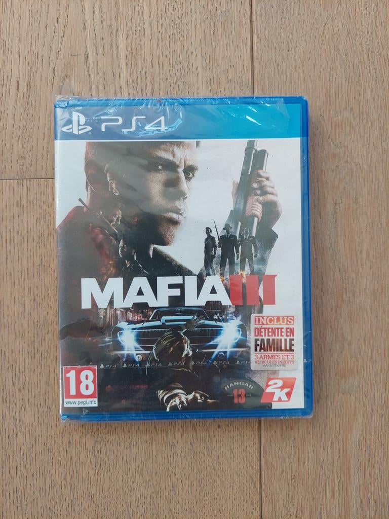 Mafia III neuf, Consoles de jeu & Jeux vidéo, Jeux | Sony PlayStation 4, Enlèvement ou Envoi, Aventure et Action, À partir de 18 ans