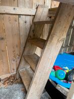 Speelhuisje / hoogslaper, Enlèvement, Utilisé, Lit mi-hauteur mezzanine