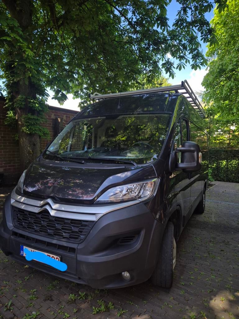 Citroën Jumper zwart, Auto's, Bestelwagens en Lichte vracht, 4 deurs, Stof, Zwart, Citroën