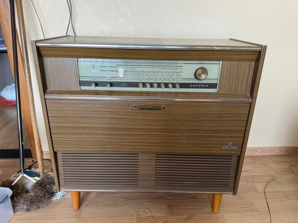Grundig stereokast, werkend., Antiek en Kunst, Ophalen