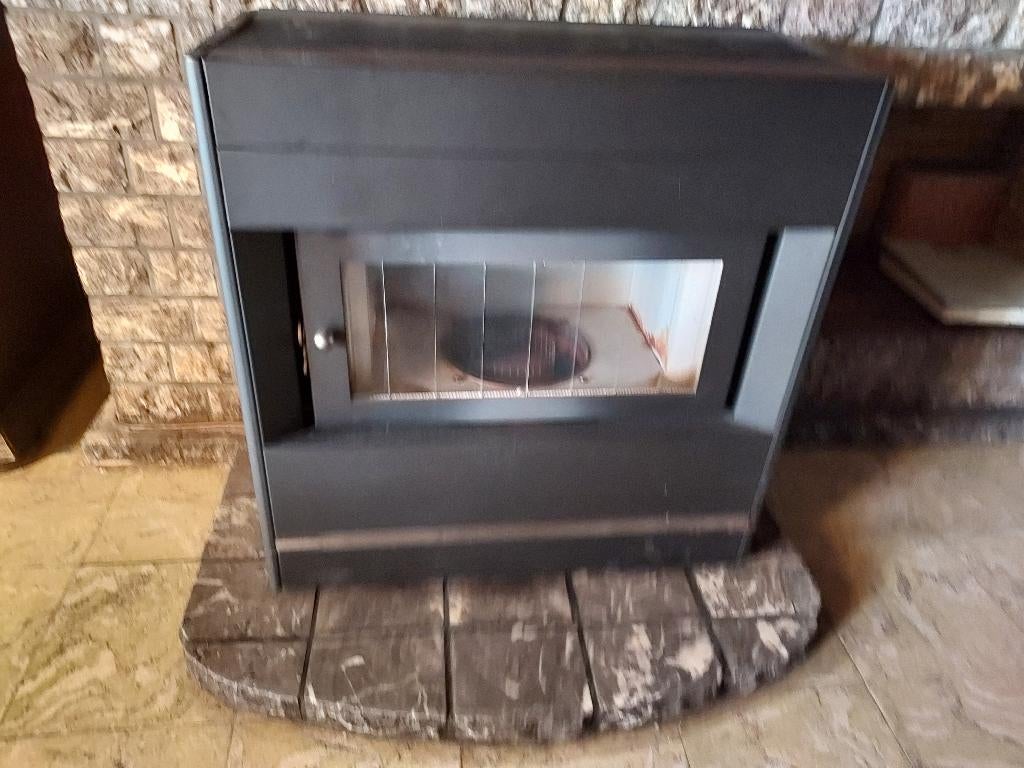 mazoutkachel, Ophalen, Gebruikt