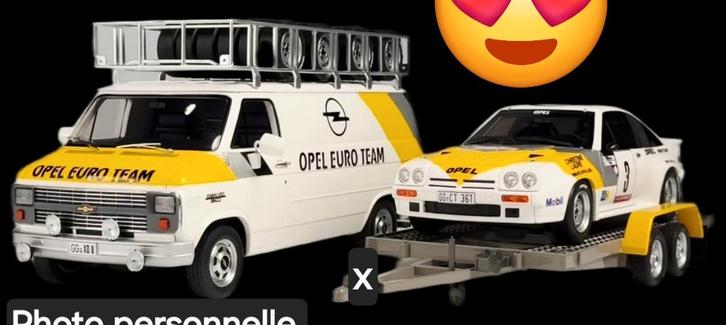 Pack opel manta 400 rallye 1/18 Neuf!, Hobby & Loisirs créatifs, Voitures miniatures | 1:18, OttOMobile, Enlèvement ou Envoi