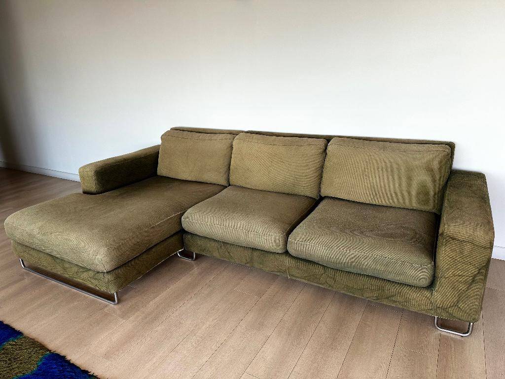 gratis zetel - gebruikt, Huis en Inrichting, Zetels | Zetels, Ophalen, 250 tot 300 cm, Gebruikt, 125 tot 150 cm