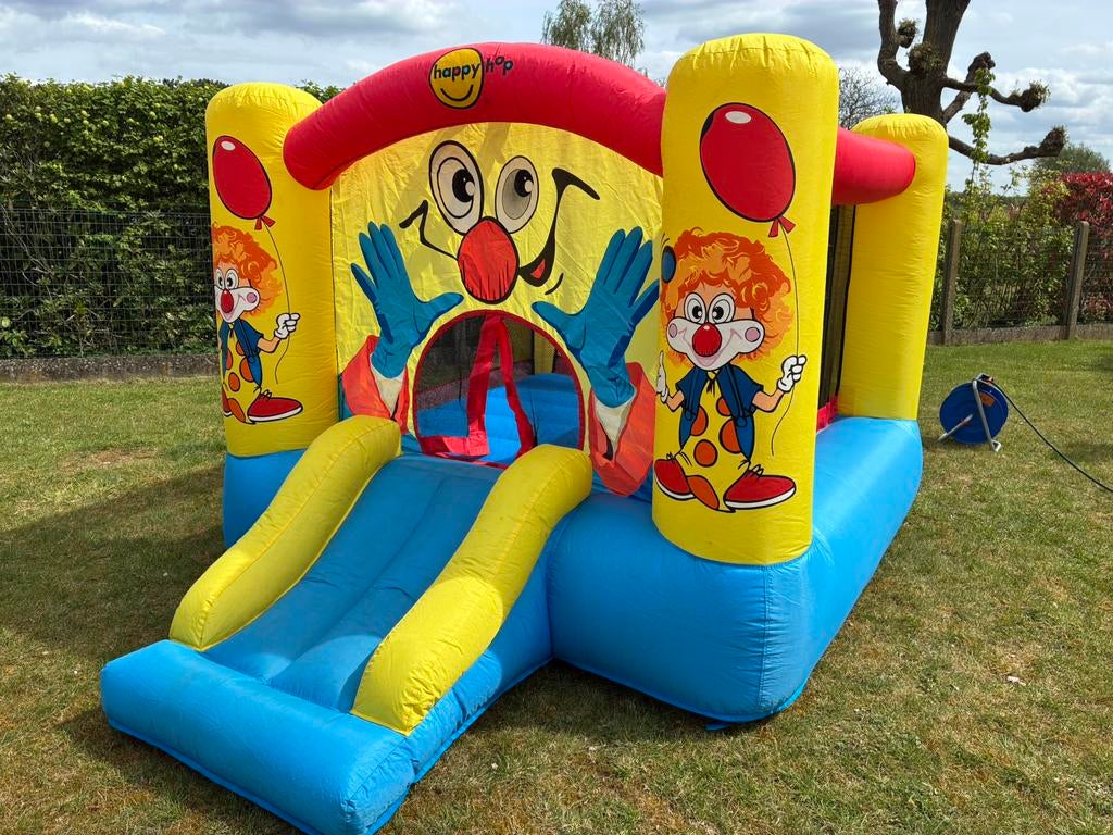 Springkasteel HappyHop, Ophalen, Gebruikt