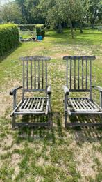 2 deck chairs, Ophalen, Gebruikt