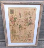 Lithographie signe Jan van mieghem, Antiek en Kunst, Ophalen of Verzenden