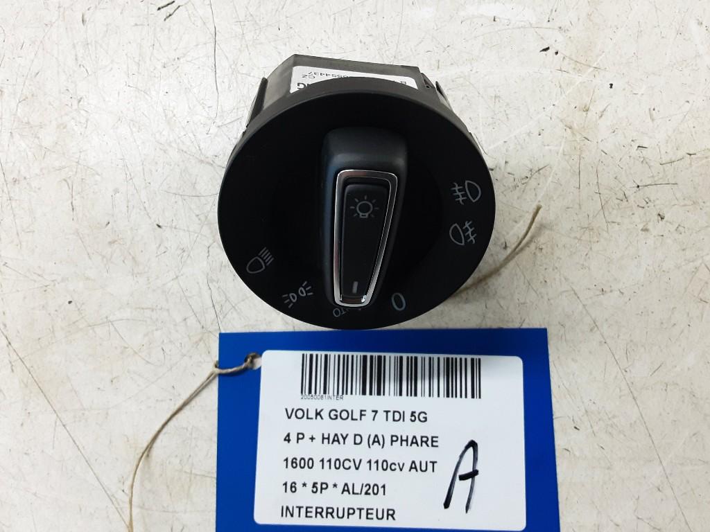 SCHAKELAAR Volkswagen Golf VII (AUA) (5G0941431CZ), Auto-onderdelen, Dashboard en Schakelaars, Volkswagen, Gebruikt