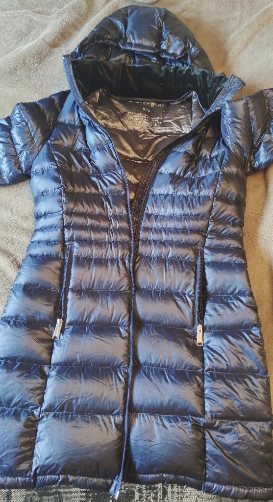 Andrew Marc ganzendons lichtgewicht nieuw 250€, Kleding | Dames, Jassen | Winter, Nieuw, Maat 36 (S), Blauw, Ophalen