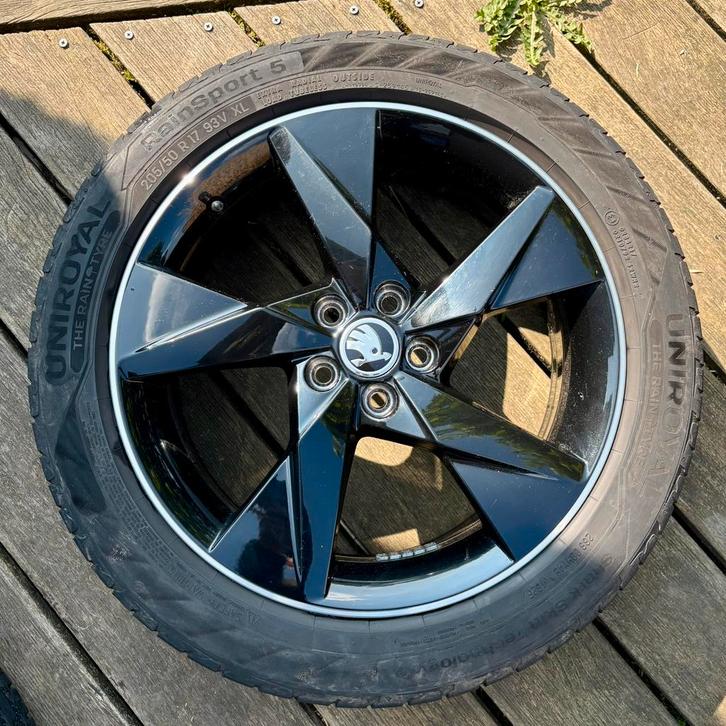 Roues VOLANS (origine VW) 17 pouces., Autos : Pièces & Accessoires, Pneus & Jantes, Pneu(s), Pneus été, 17 pouces, Enlèvement