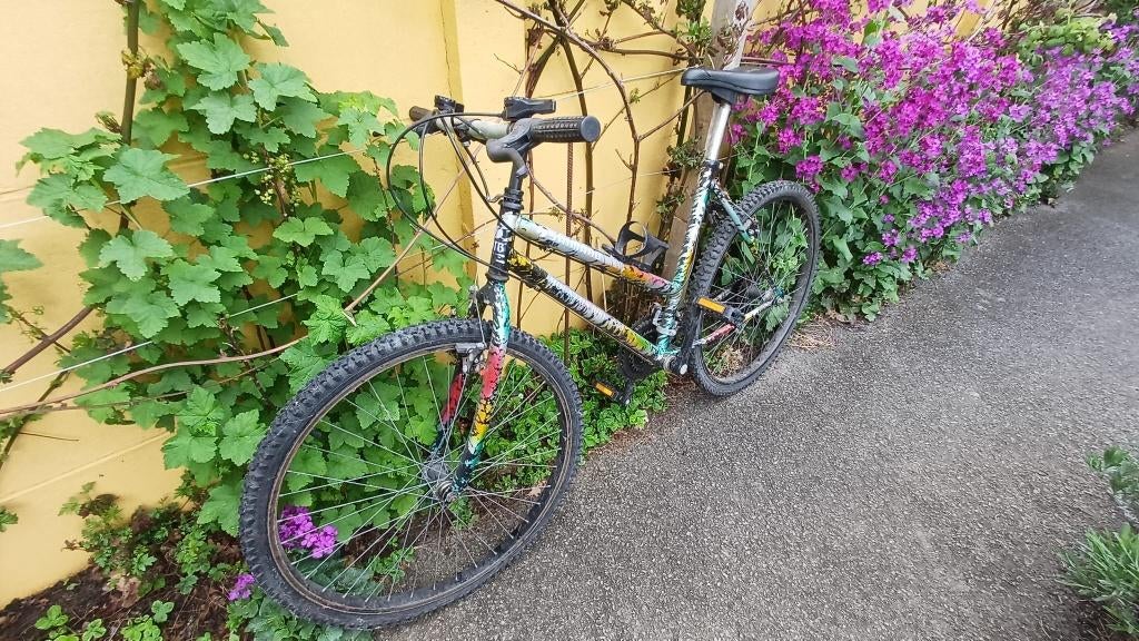 Retro dames MTB, Fietsen en Brommers, Gebruikt, Velgrem, Versnellingen, Minder dan 47 cm