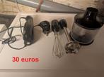 Mixer plongeant, Elektronische apparatuur, Blenders, Ophalen, Zo goed als nieuw, Soepmaker