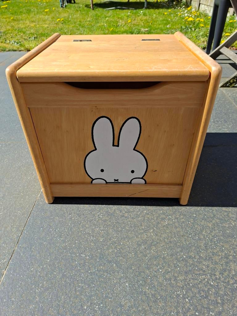 Speelgoedkist Nijntje, Ophalen