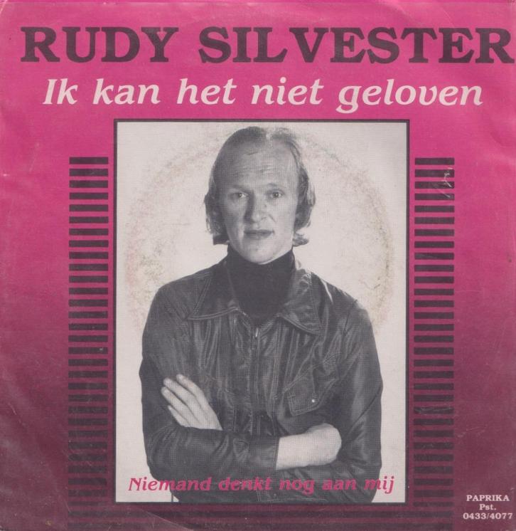 Rudy Silvester – Ik kan het niet geloven – Single, Cd's en Dvd's, Vinyl Singles, Gebruikt, Single, Nederlandstalig, 7 inch, Ophalen of Verzenden