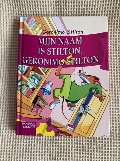 Mijn naam is Stilton, Geronimo Stilton 1 Nederlands, Livres, Livres pour enfants | Jeunesse | Moins de 10 ans, Utilisé, Fiction général