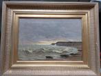 Schilderij marine olieverf op doek van Arthur Perdreau, Ophalen of Verzenden