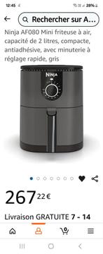 Air fryer ninja neuf jamais servi, Elektronische apparatuur, Airfryers, Ophalen, Zo goed als nieuw