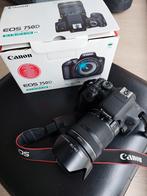 CANON EOS 750D + CANON Lens EF-S 18-135 IS STM, Audio, Tv en Foto, Fotocamera's Digitaal, Canon, Gebruikt, Ophalen