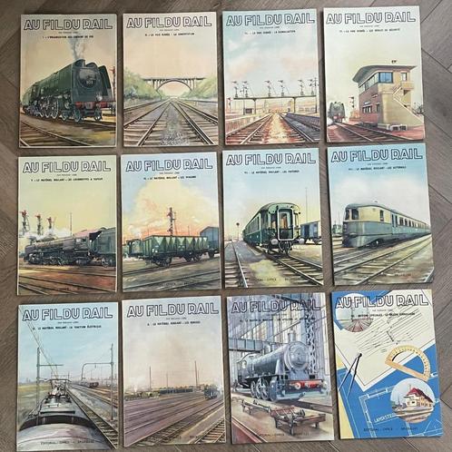 no 1 t/m 26 - Au fil du rail - 1946 tot 1950 super kwaliteit, Hobby & Loisirs créatifs, Trains miniatures | HO, Comme neuf, Livre, Revue ou Catalogue