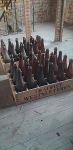 Leeggoed westvleteren, houten krat., Enlèvement ou Envoi, Comme neuf