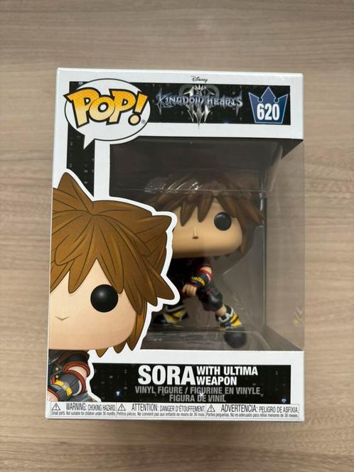 Funko pop! Disney Kingdom Hearts 3 - Sora with Ultima Weapon, Collections, Jouets miniatures, Enlèvement ou Envoi