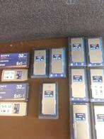 SXS geheugenkaarten voor Sony camera's, Audio, Tv en Foto, Foto | Geheugenkaarten, Gebruikt, 32 GB, Videocamera, Overige typen