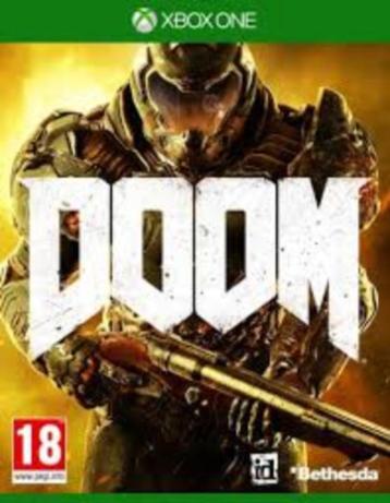 Doom (Xbox One). disponible aux enchères