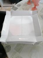 6 grote witte borden, Huis en Inrichting, Keuken | Servies, Ophalen of Verzenden, Zo goed als nieuw, Aardewerk, Bord(en)