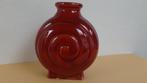 Vase Coquille d'Escargot Vintage en Céramique Rouge, Antiquités & Art, Enlèvement ou Envoi