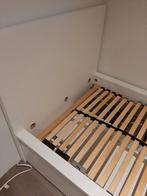 Ikea 1pers bed model Malm, Maison & Meubles, Réglable, Enlèvement, Utilisé, Blanc