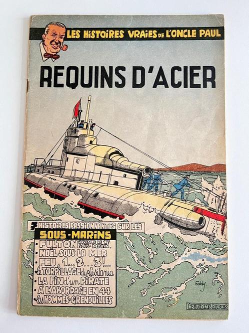 BD Requins d'acier Les histoires vraies de l'oncle Paul, Boeken, Stripverhalen, Gelezen, Eén stripboek, Ophalen of Verzenden